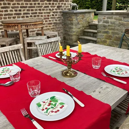 Maison Et Son Jardin Situes Dans Le Condroz *